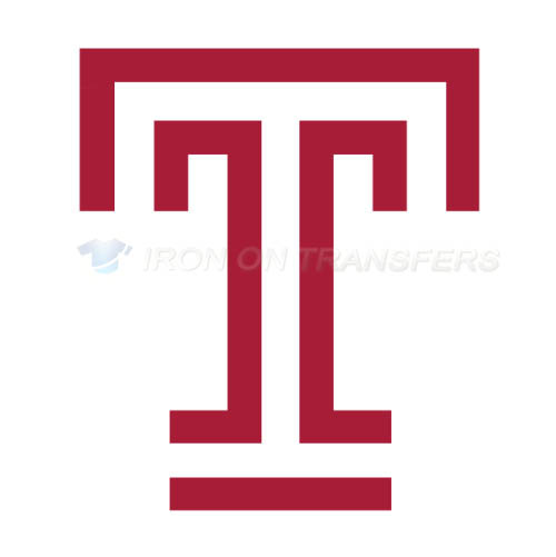 Temple Owls Logo T-shirts Iron On Transfers N6447